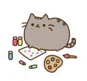 🎨 emoji Pusheen Telegram sticker 8 of 34