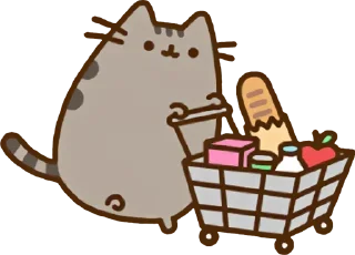 🍞 emoji Pusheen Telegram sticker 17 of 60