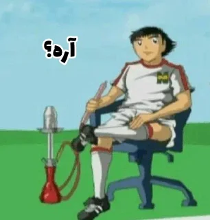 Sticker from Captain Tsubasa