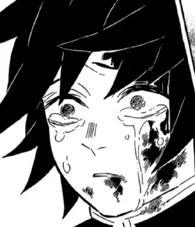 😢 emoji Giyuu Tomioka Telegram sticker 7 of 66