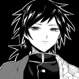 🤨 emoji Giyuu Tomioka Telegram sticker 10 of 66