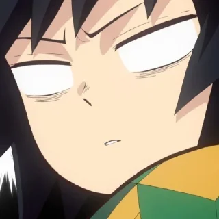 😳 emoji Giyuu Tomioka Telegram sticker 15 of 66
