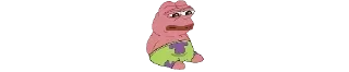 😐 emoji tiny Pepe @Officialir 😝 Telegram sticker 9 of 75