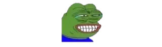 😐 emoji tiny Pepe @Officialir 😝 Telegram sticker 5 of 75