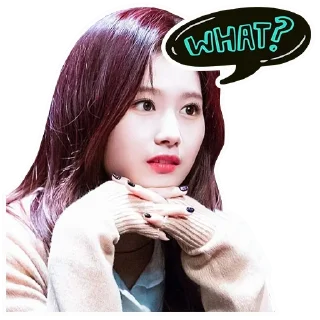 ❓ emoji TWICE Telegram sticker 19 of 120
