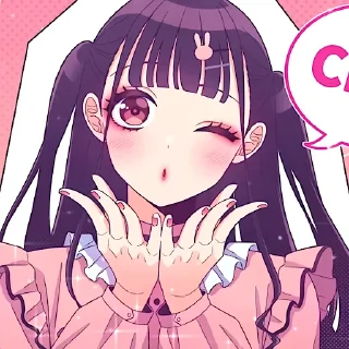 😚 emoji chuu tan Telegram sticker 13 of 54