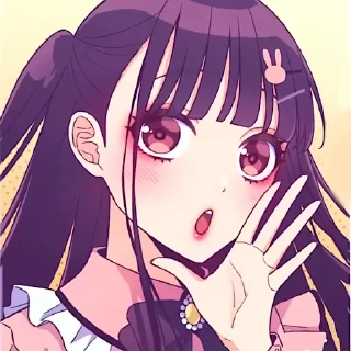 ✋ emoji chuu tan Telegram sticker 11 of 54