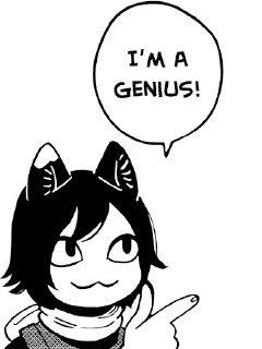😏 emoji Yet Another Anime Pack Telegram sticker 14 of 15