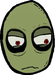 🤨 emoji Salad Fingers Telegram sticker 8 of 30