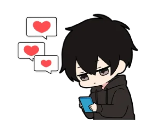 Sticker from Low Tension Couple (@TodorokiShouto)