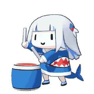 🥁 emoji 🎥 Hololive (@TodorokiShouto) Telegram sticker 6 of 33