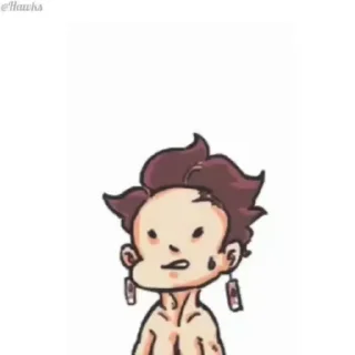 ❓ emoji 🎥  Cringe KNY  (@TodorokiShouto) Telegram sticker 9 of 25