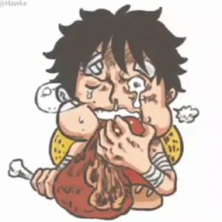 🍖 emoji ☠️ Cringe OP (@TodorokiShouto) Telegram sticker 16 of 21