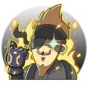 💥 emoji Sabaku no Stickers Telegram sticker 20 of 57