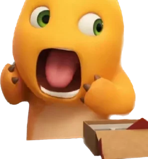 🤯 emoji Dino kuning Telegram sticker 19 of 77