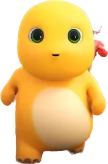 😇 emoji Dino kuning Telegram sticker 13 of 77
