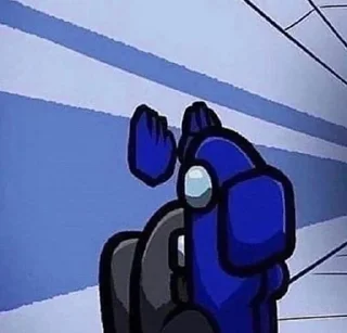 💦 emoji Among us Telegram sticker 15 of 17