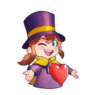 ❤️ emoji A Hat in Time Telegram sticker 16 of 36