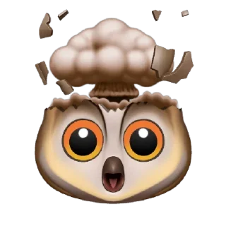 🤯 emoji Cose che gli esplode la testa Telegram sticker 8 of 26