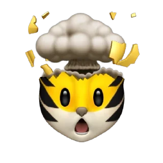 🤯 emoji Cose che gli esplode la testa Telegram sticker 23 of 26