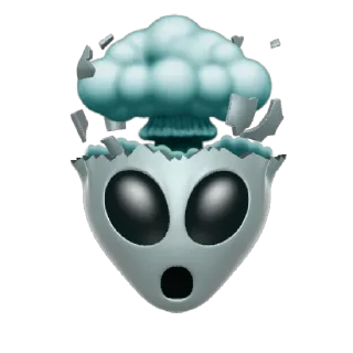🤯 emoji Cose che gli esplode la testa Telegram sticker 13 of 26