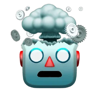 🤯 emoji Cose che gli esplode la testa Telegram sticker 10 of 26
