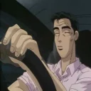 😐 emoji Initial D Telegram sticker 5 of 30