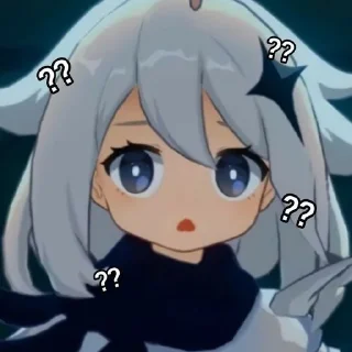 🫐 emoji Милашка Паймон Telegram sticker 17 of 93