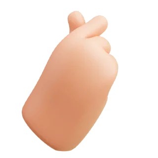 🤞 emoji cute hands Telegram sticker 11 of 11