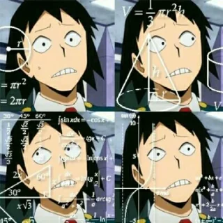 🤨 emoji ~•°BNHA°•~ @Parya_kzm Telegram sticker 19 of 116