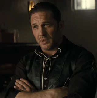 ♟ emoji Tom Hardy  @EliotSticker Telegram sticker 15 of 75