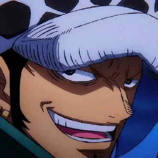 👍 emoji ☠️trafalgar law☠️ @zhekamag09 Telegram sticker 12 of 66