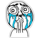😰 emoji Memes #2 - S4T.tv Telegram sticker 6 of 10