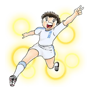 ✌ emoji CAPTAIN TSUBASA @Nekostickerss Telegram sticker 9 of 41