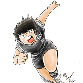 🏃‍♂️ emoji CAPTAIN TSUBASA @Nekostickerss Telegram sticker 24 of 41