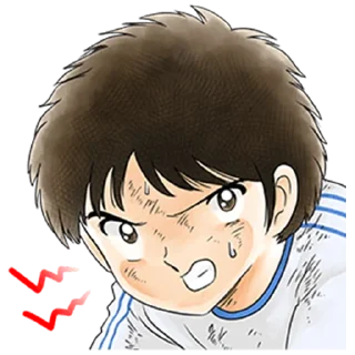 😠 emoji CAPTAIN TSUBASA @Nekostickerss Telegram sticker 19 of 41