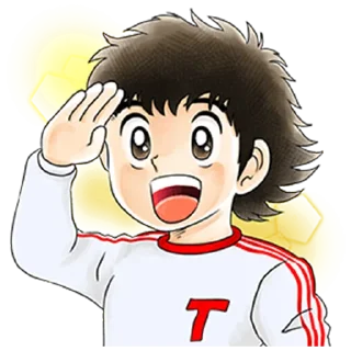 😃 emoji CAPTAIN TSUBASA @Nekostickerss Telegram sticker 8 of 41