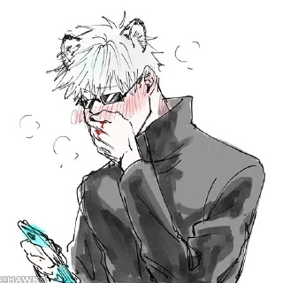 💦 emoji ☠️Random JJK (@TodorokiShouto) Telegram sticker 6 of 120