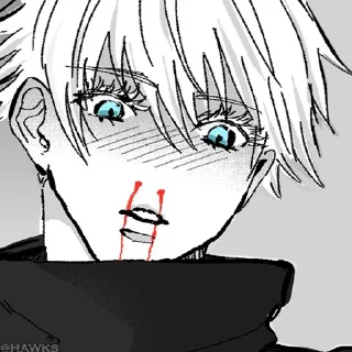 💦 emoji ☠️Random JJK (@TodorokiShouto) Telegram sticker 14 of 120