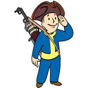 👋 emoji Fallout Telegram sticker 20 of 48