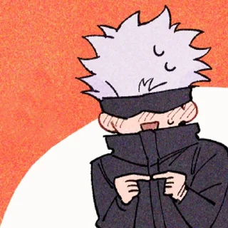 😅 emoji All Gojo (@TodorokiShouto) Telegram sticker 22 of 43