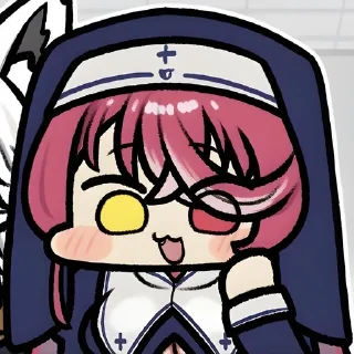 ❤ emoji ⌜ Marine 💛❤ ⌟ ᨒ @KurumiFan ⛩️ Telegram sticker 9 of 120