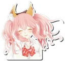 ☺️ emoji Tamamo No Mae [รקร] Telegram sticker 11 of 120