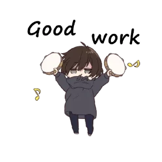 👍 emoji (Menhera-kun) 2 by: @awesome_fun3 Telegram sticker 23 of 94