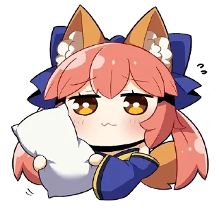 Sticker from Tamamo no Mae - by mikumikumiku