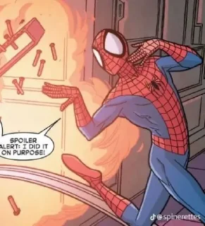 🕸 emoji spiderman Telegram sticker 6 of 80
