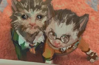 Sticker from Disco Elysium @ferysbonfire