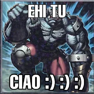 Sticker from YU-GI-OH E MALAVITA