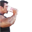 🍶 emoji Rich Piana Telegram sticker 4 of 20