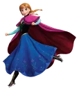 Sticker from Frozen Cartoon